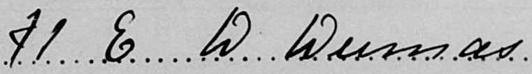1893 HDH Dumas sig